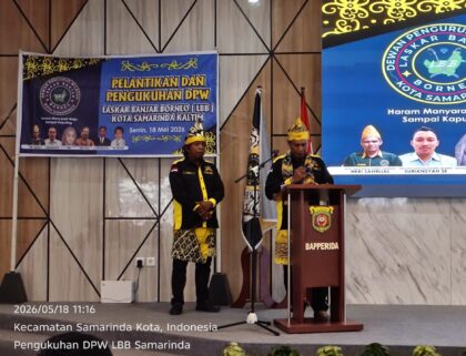 Ketua Umum LBB berpidato di pengukuhan DPW Kalimantan Timur di Samarinda